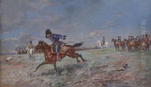 Officier D'ordonnance De L'empereur Napoleon 1er by Emile Chepfer