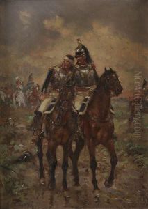 Cuirassier Blesse by Emile Chepfer