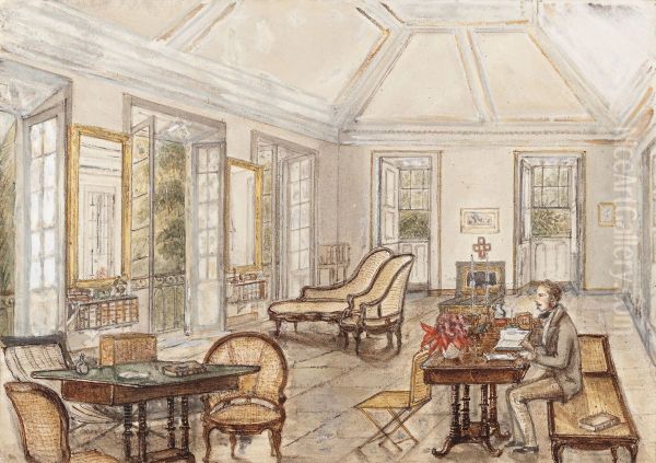 The Spot drawing room. 30th June 1854 - view 1