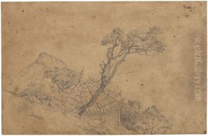 Top of Corcovado (Summer House on the Summit of the Corcovado) by Charles Landseer