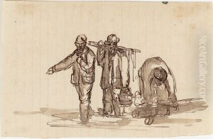 Tres figuras by Eduardo de Martino