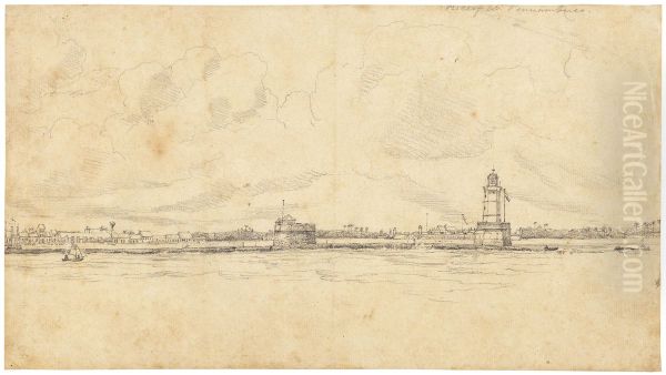 View of Arrecife from sea - view 1