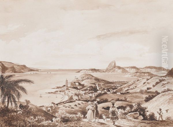Vista de Nossa Senhora da Gloria e da Baia do Rio de Janeiro - view 1