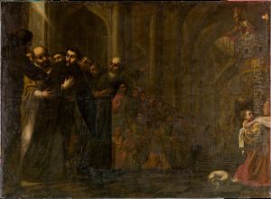 Ordenacion de San Agustin by Jose Garcia Hidalgo