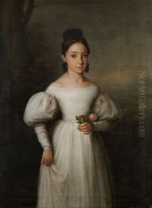 Luisa Teresa di Borbone-Spagna by Antonio Maria Esquivel