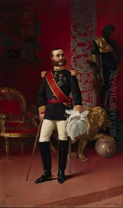 El rey Alfonso XII de Espana by Enrique Estevan Y Vicente