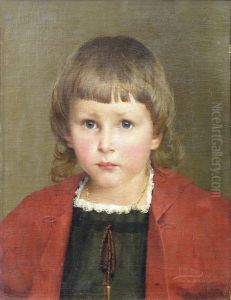 Retrato de nino rubio