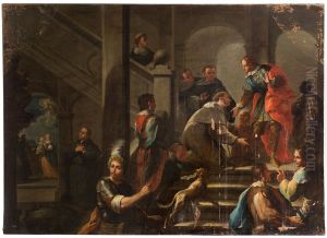 Encuentro de Agustin Adorno con San Luis Beltran en Valencia