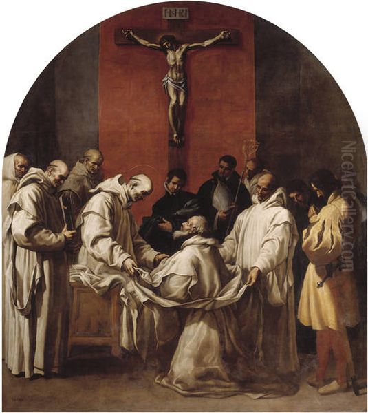 Bishop Hugo wears the Carthusian Habit - view 1