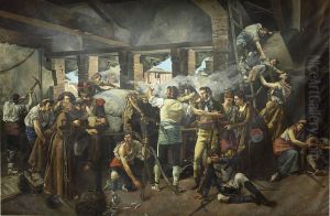 Defensa del Convento de Santa Engracia de Zaragoza, 1809 by Nicolas Megia