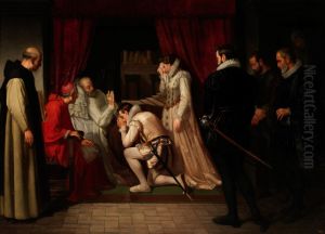 Ultimos momentos de Felipe II by Francisco Jover y Casanova