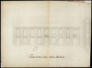 Frontaria das casas de Manoel Raimundo Alves da Cunha by Joaquim Jose Codina