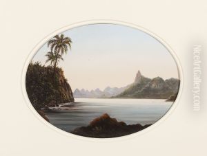 Lagoa Rodrigo de Freitas (Corcovado) (atribuido) by Nicola Antonio Facchinetti