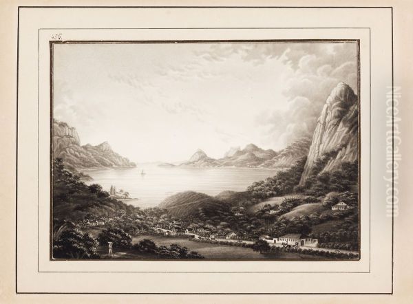 Lagoa Rodrigo de Freitas com Morro do Corcovado. (Rio de Janeiro) - view 1