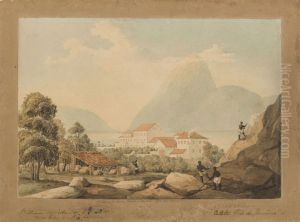 M. Chamberlains House. Catete. Rio de Janeiro by Sir Henry Chamberlain, 2nd Baronet