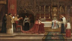 La misa de pontifical by Marceliano Santa Maria
