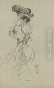 Elegante Au Chapeau by Jules Cheret