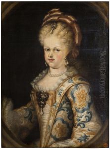 Maria Luisa Gabriela de Saboya reina de Espana by Miguel Jacinto Melendez