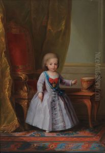Francisco de Paula Antonio de Borbon, infante de Espana by Mariano Salvador Maella