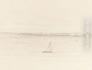 Pernambuco - from the 'Avon' Steamer April 21th 1855 by Marguerite Tollemache