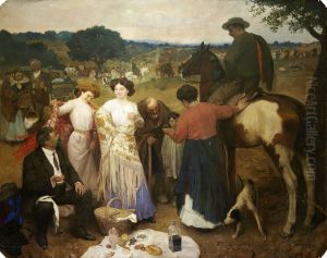 La Romeria de San Eugenio by Inocencio Medina Vera