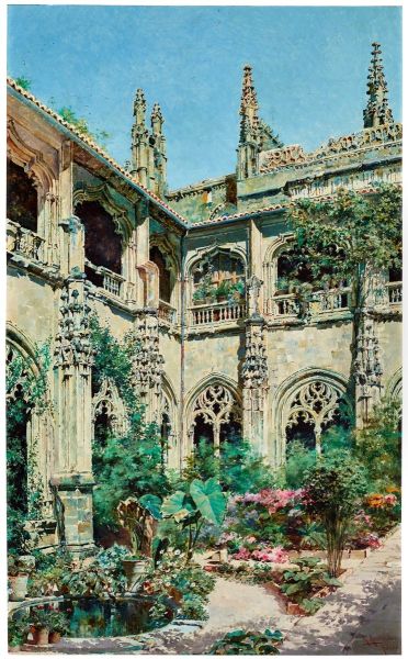 Claustro de San Juan de los Reyes - view 1