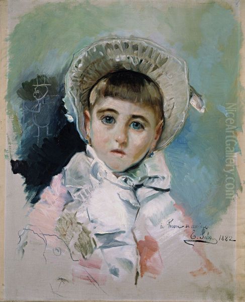 Maria Picon y Pardinas, con capota blanca - view 1