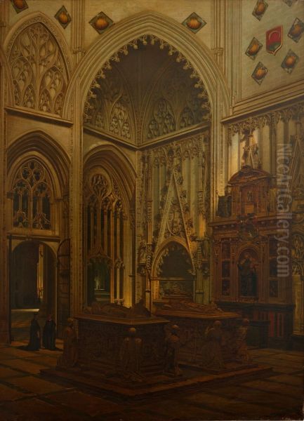 Capilla y sepulcros del condestable de Castilla, don Alvaro de Luna, y de su mujer, dona Juana de Pimentel, en la Catedral de Toledo - view 1