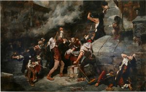 A los pies del Salvador, Masacre de los Judios en la Edad Media by Vicente Cutanda Toraya