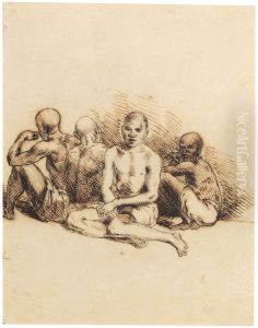 Green negroes of Rio Janeiro by Charles Landseer