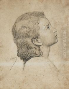 Profil D'enfant by Bruno Joseph Cherier