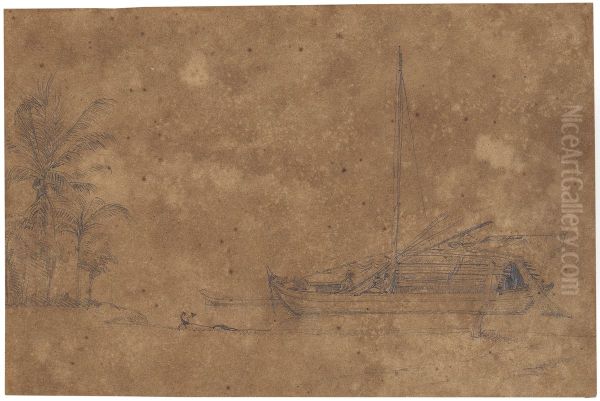 Boat at Isle de Gouvernador - view 1