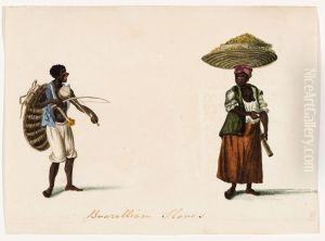 Brazillian Slaves by Joaquim Candido Guilhobel