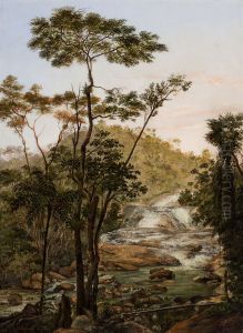 Cascata dos Bulhoes (atribuido) by Nicola Antonio Facchinetti