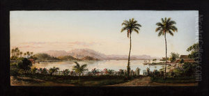 Enseada de Paqueta com Serra dos Orgaos ao fundo (atribuido) Enseada de Paqueta com Serra dos Orgaos ao fundo (atribuido)