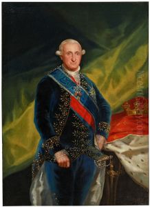 Portrait of King Charles IV by Francisco Goya Fuendetodos
