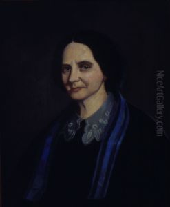 Retrato de Gertrudes A. Barros (Baronesa de Piracicaba) by J. Stewart