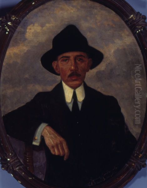 Retrato de Santos Dumont - view 1