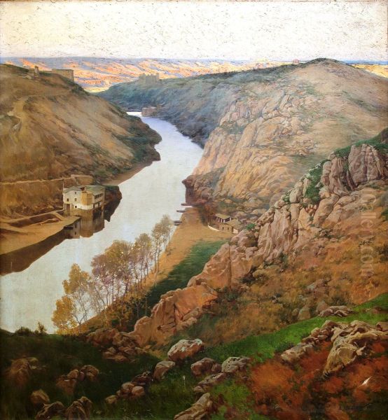 El Tajo en Toledo - view 1