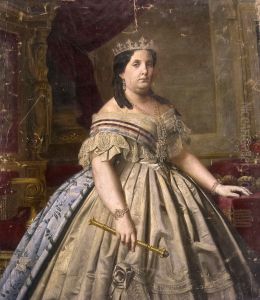 Isabel II de Espana by Luis de Madrazo