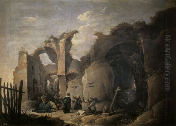 The Temptations of Saint Anthony the Abbot - view 1