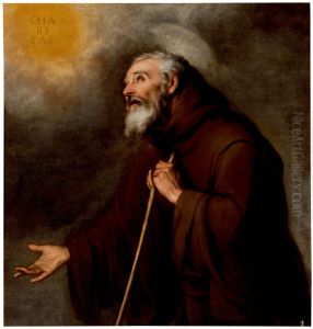 Saint Francis of Paola by Bartolome Esteban Murillo