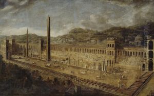 Circus Maximus in Rome by Viviano Codazzi