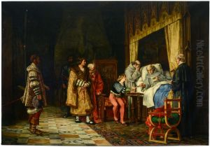 Mensaje de Carlos I al cardenal Cisneros by Ricardo Villodas Y De La Torre