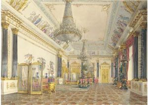 The Golden Drawing-room, The Winter Palace, St. Petersburg