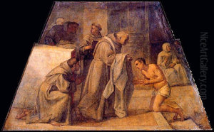 St Didacus of Alcala wearing the Franciscan habit St Didacus of Alcala wearing the Franciscan habit