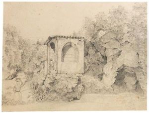 Seven Views In Rome And Its Environs by Grigori Grigorevich Chernetsov