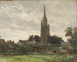 La torre de la iglesia (cercanias de Douarnenez)