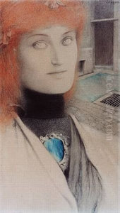 Who Shall Deliver Me? by Fernand Khnopff
