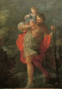 San Cristobal by Francisco Goya Fuendetodos